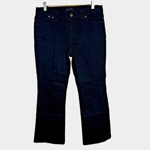 The Limited Black Straight Leg Jeans Size 10 – Quiet Luxury Cotton Blend Denim